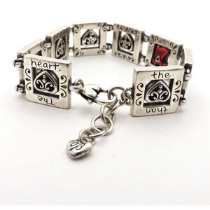 Brighton Your Heart Is Bigger Than The Ocean Bracelet Silver Tone 3078 2322
